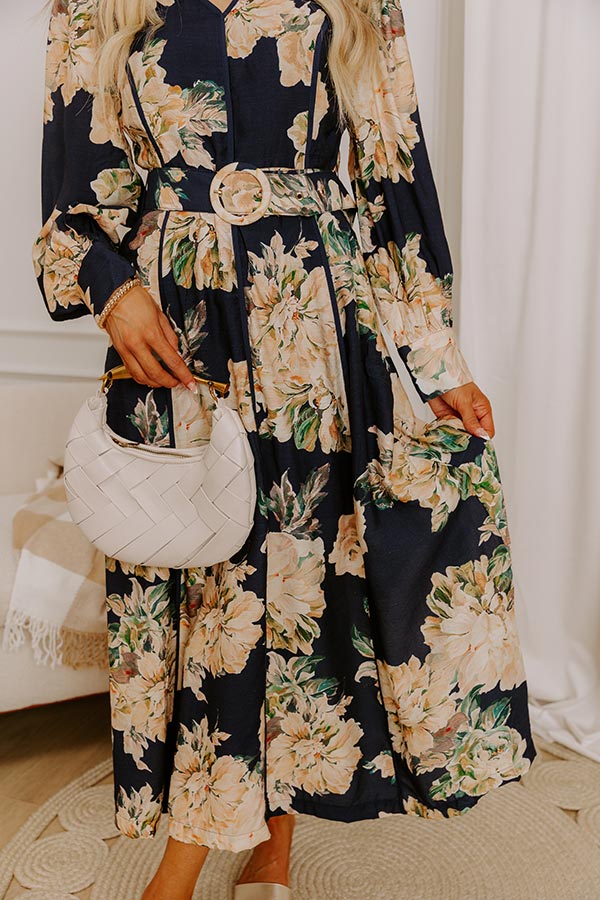 Sonoma Views Floral Midi Dress Image 4