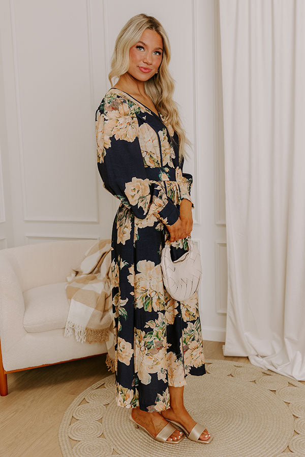 Sonoma Views Floral Midi Dress Image 5