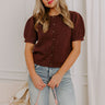 Charm And Chic Knit Top Image 1