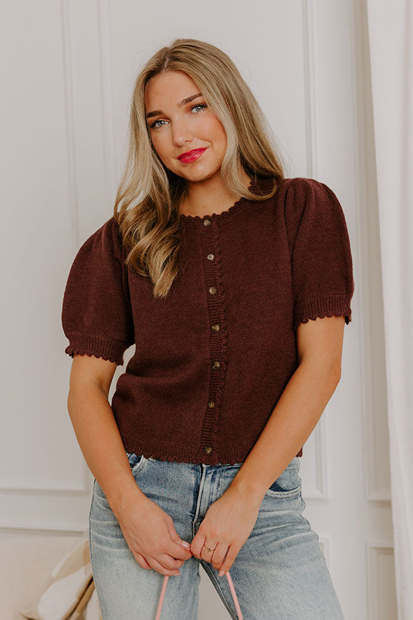 Charm And Chic Knit Top Image 3