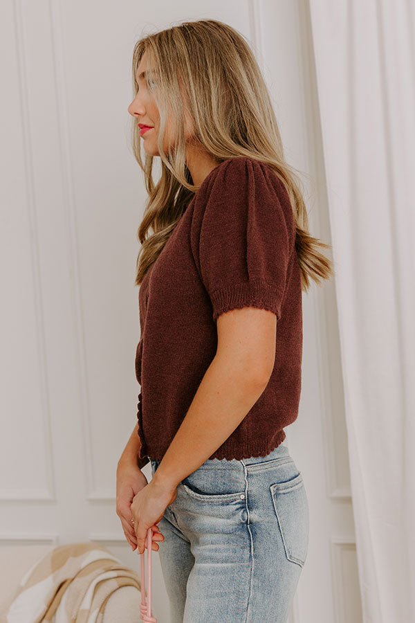Charm And Chic Knit Top Image 4