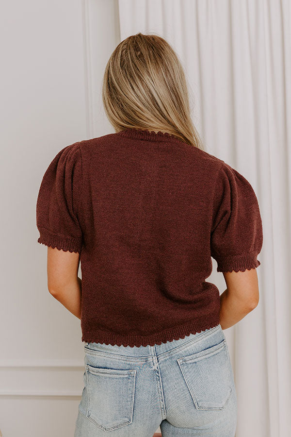 Charm And Chic Knit Top Image 5
