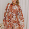 The Boho Edit Floral Mini Dress Image 1