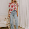 Sugar And Chic Floral Shift Top Image 1