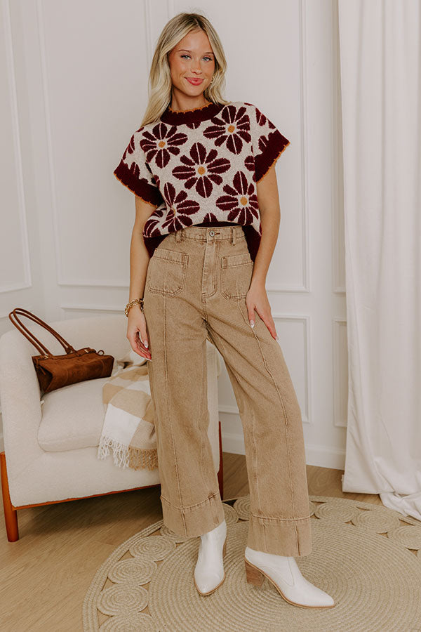 The Callie High Waist Wide Leg Jeans Image 1