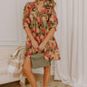 Pick Of The Patch Floral Mini Dress Image 1