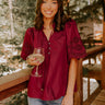 Uptown Allure Eyelet Top Image 1