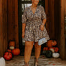 Wishful Weekend Floral Mini Dress Curves Image 1