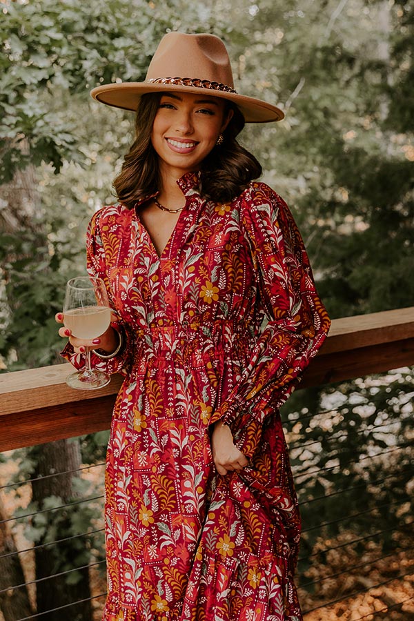 Blooming Keepsake Floral Midi Dress Image 5