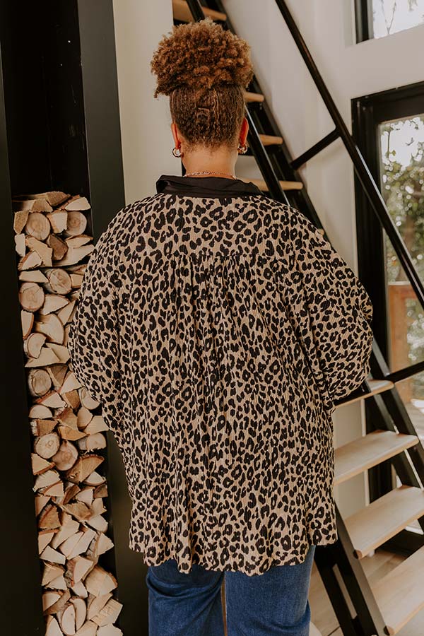 Fierce And Flawless Oversized Button Up Top Curves Image 5