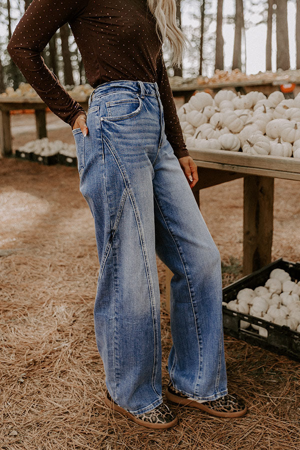 The Cassie High Waist Wide Leg Jean Image 1