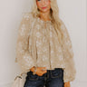 Kind Soul Floral Embroidered Top Image 1