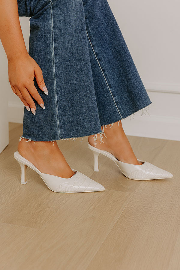Greer Faux Leather Heel Image - 2