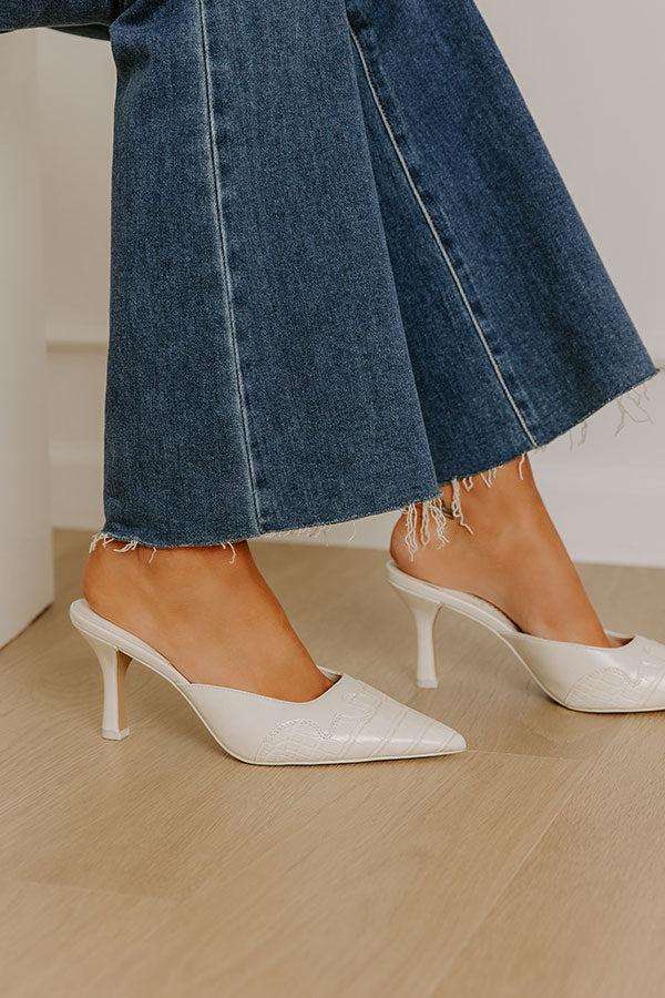 Greer Faux Leather Heel Image - 4