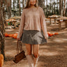 Sunday Snuggle Knit Sweater in Iced Mocha Image 1