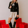 Uptown Charm Knit Cardigan in Black Image - 1