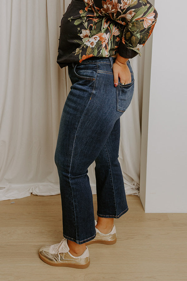 RISEN Tallulah Low-Rise Crop Flare Curves Image 3
