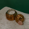 Paddywax Gold Mercury Mini Jar Candle in Cypress and Fir Image - 1