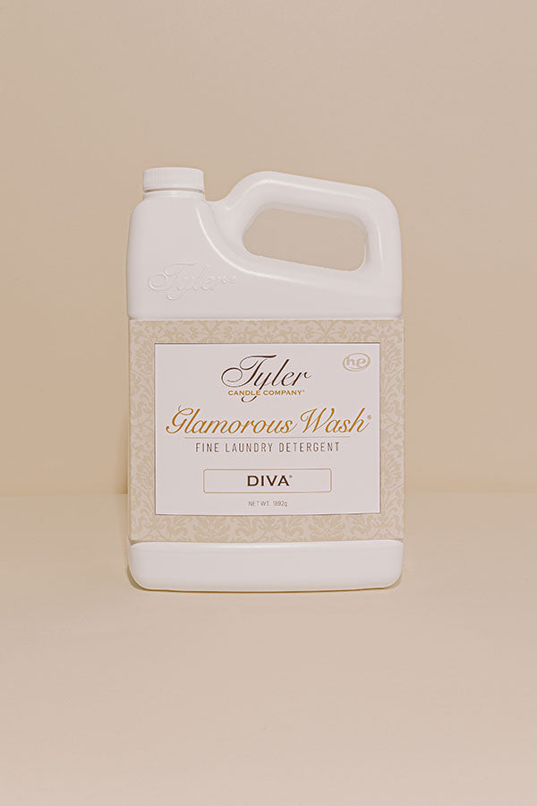 Tyler Candle Company Glamorous Wash Detergent Large Bottle in Diva Image - 1