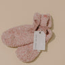 Barefoot Dreams CozyChic Heathered Tennis Socks in Teaberry Image - 1