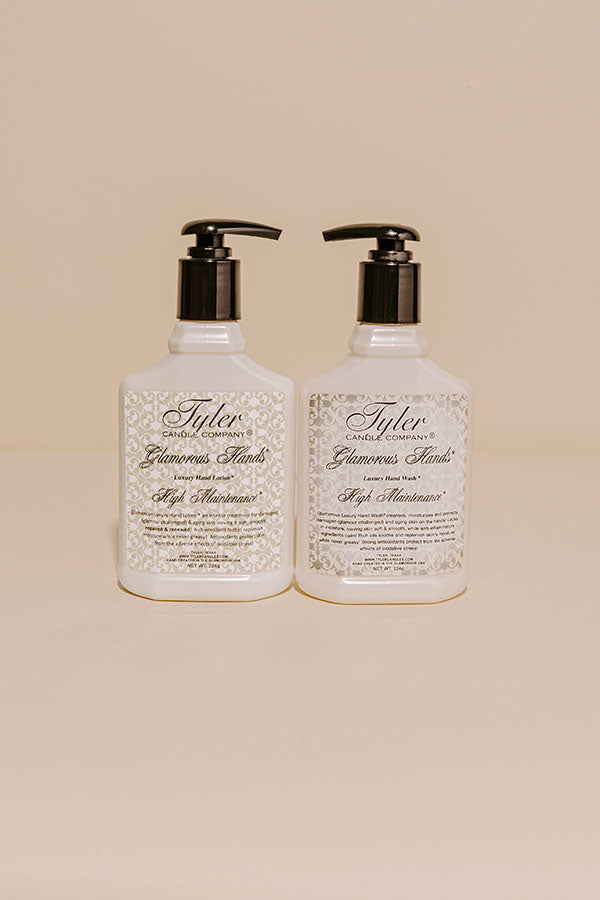 Tyler Candle Company Glamours Hands Gift Set in High Maintenance Image - 1