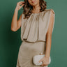 Glam Lifestyle Satin Romper Image 1