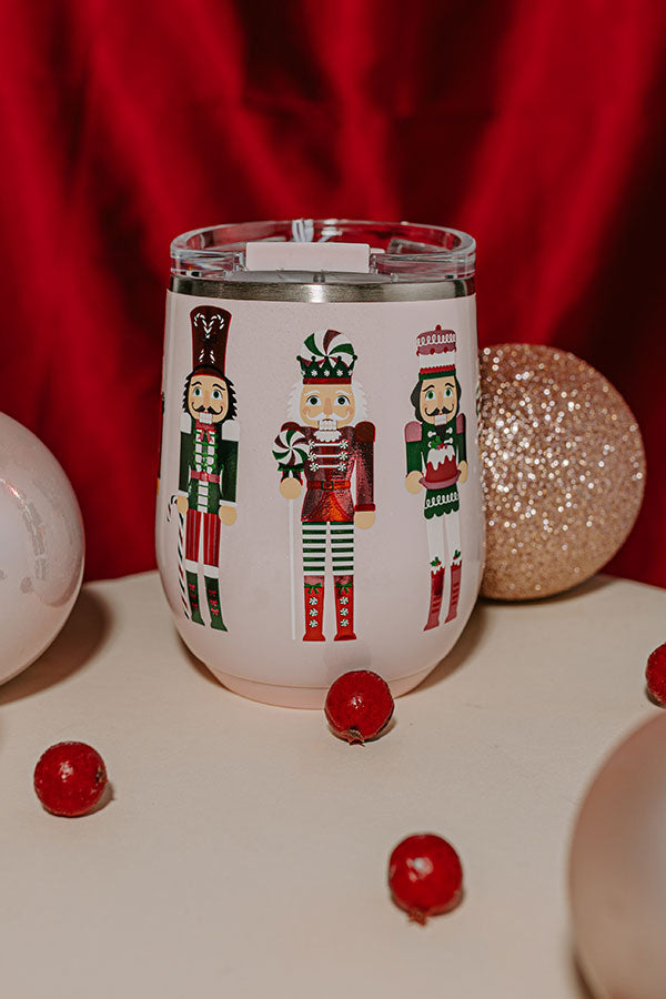 Swig Sugar Plum Soldiers Stemless Wine