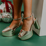 The Vixen Metallic Platform Heel in Gold Image 1
