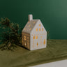 Home For The Holidays Ceramic Light-Up House in Mini Image - 1