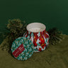 Capri Blue Holiday Pattern Play Petite Candle in Tinsel and Spice Image - 1