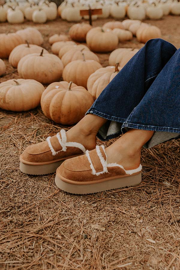 Veg Out Faux Suede Platform Mule Image 3