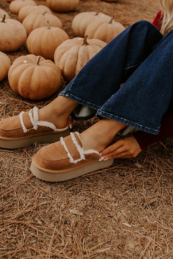 Veg Out Faux Suede Platform Mule Image 2