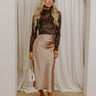 Autumn On Fifth Floral Velvet Burnout Top Image 1
