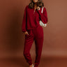 Cozy Jet Setting High Waist Joggers Image - 1