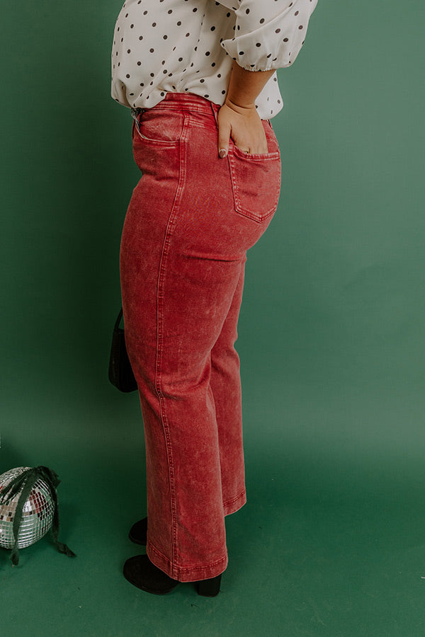 The Saige High Waist Vintage Wash Straight Leg Jean Curves Image 3