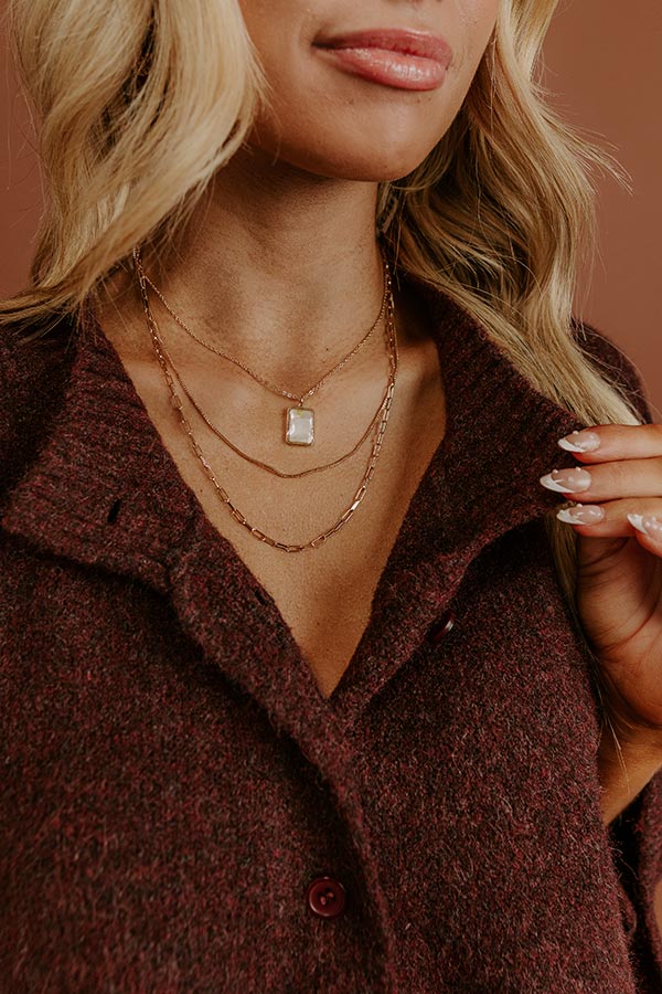 Gentle Heart Layered Necklace Image - 1