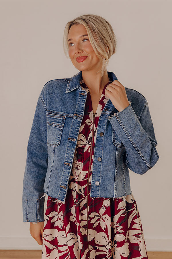 Just USA Hallie Denim Jacket