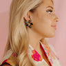 Sweet Blooms Earrings in Teal Image - 1