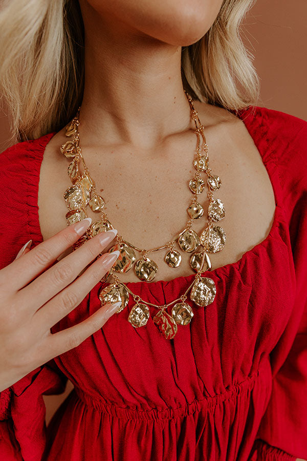 Charming Embrace Layered Necklace Image - 1