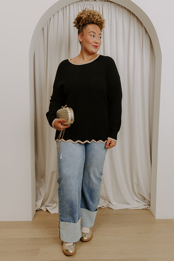 Latte Break Knit Sweater Curves Image 4