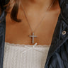 Faithfully Yours Cubic Zirconia Necklace in Silver Image - 1