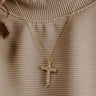 Faithfully Yours Cubic Zirconia Necklace in Gold Image - 1
