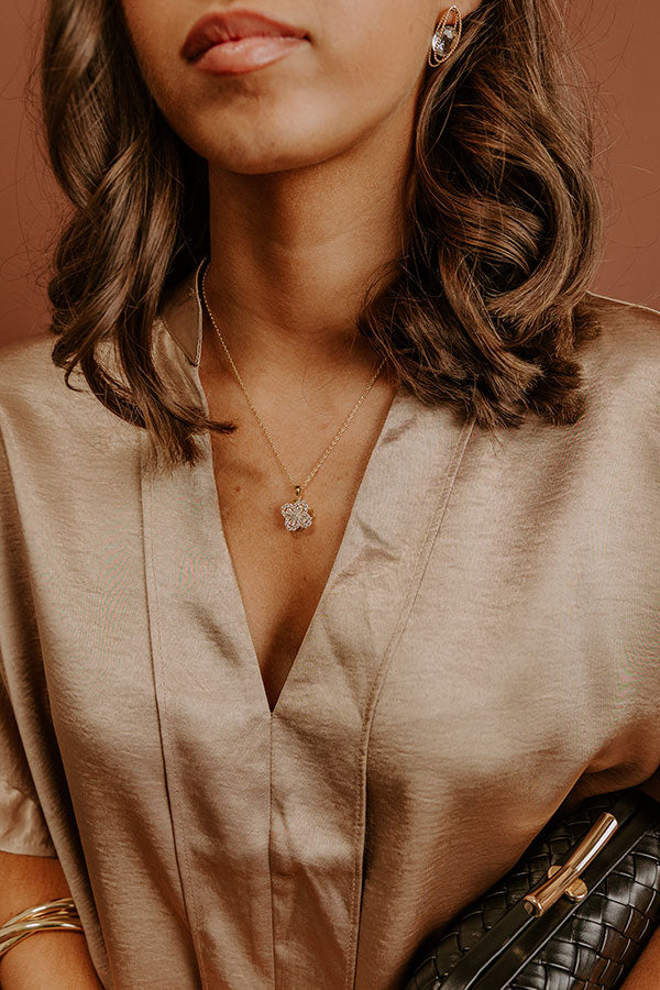 Sweet Aroma Cubic Zirconia Necklace