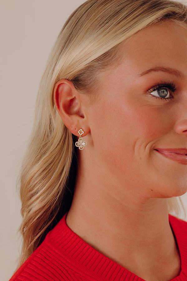 Twinkling Lights Cubic Zirconia Earrings Image - 1
