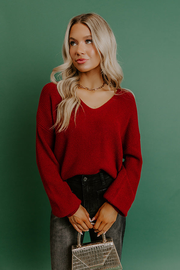 Cafe Date Knit Sweater Image 4