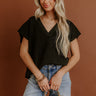 Storybook Charm Knit Vest Top in Black Image - 1