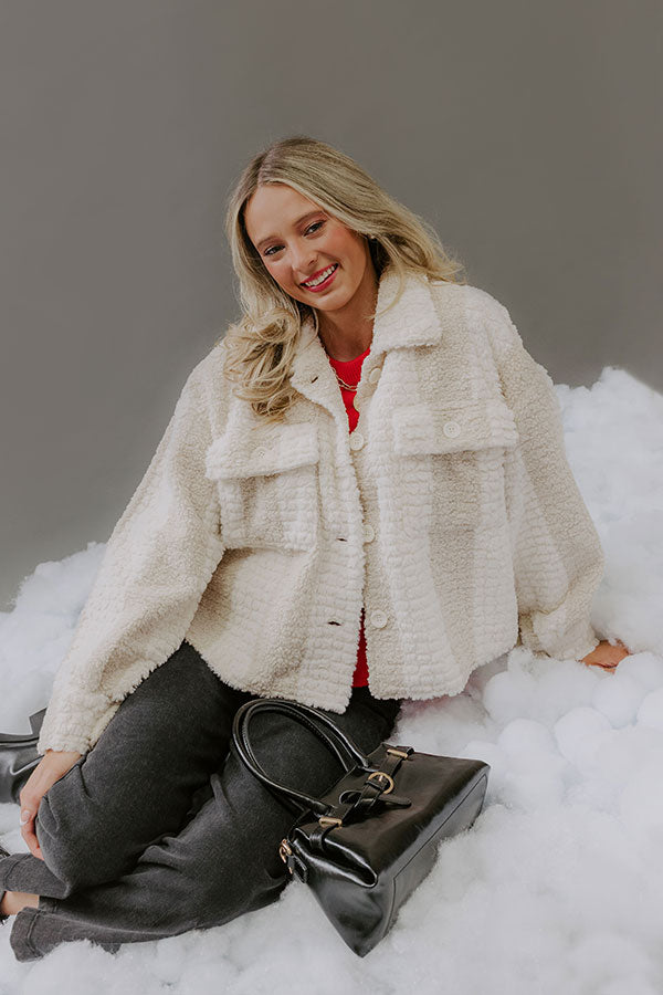 The Cozy Edit Sherpa Jacket