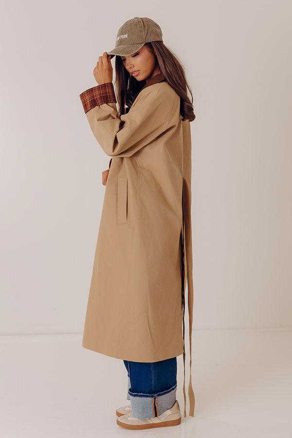 Midtown Chic Trench Coat Image - 3
