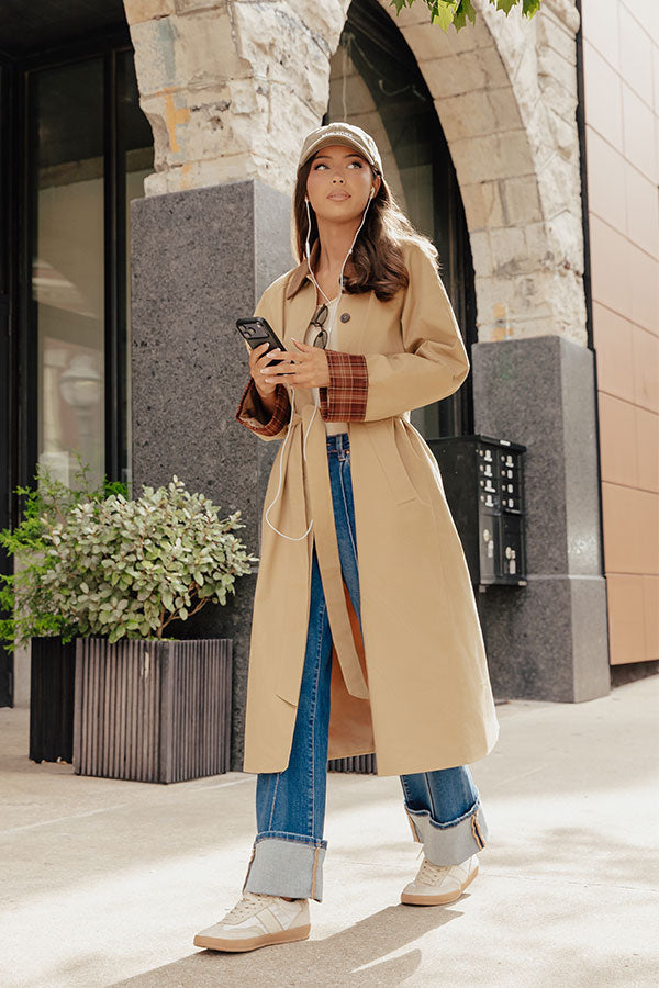 Midtown Chic Trench Coat