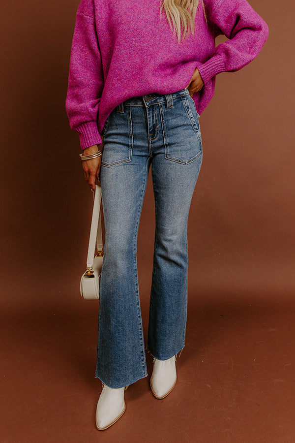 Hidden Jeans Happi Midrise Flares Image - 1